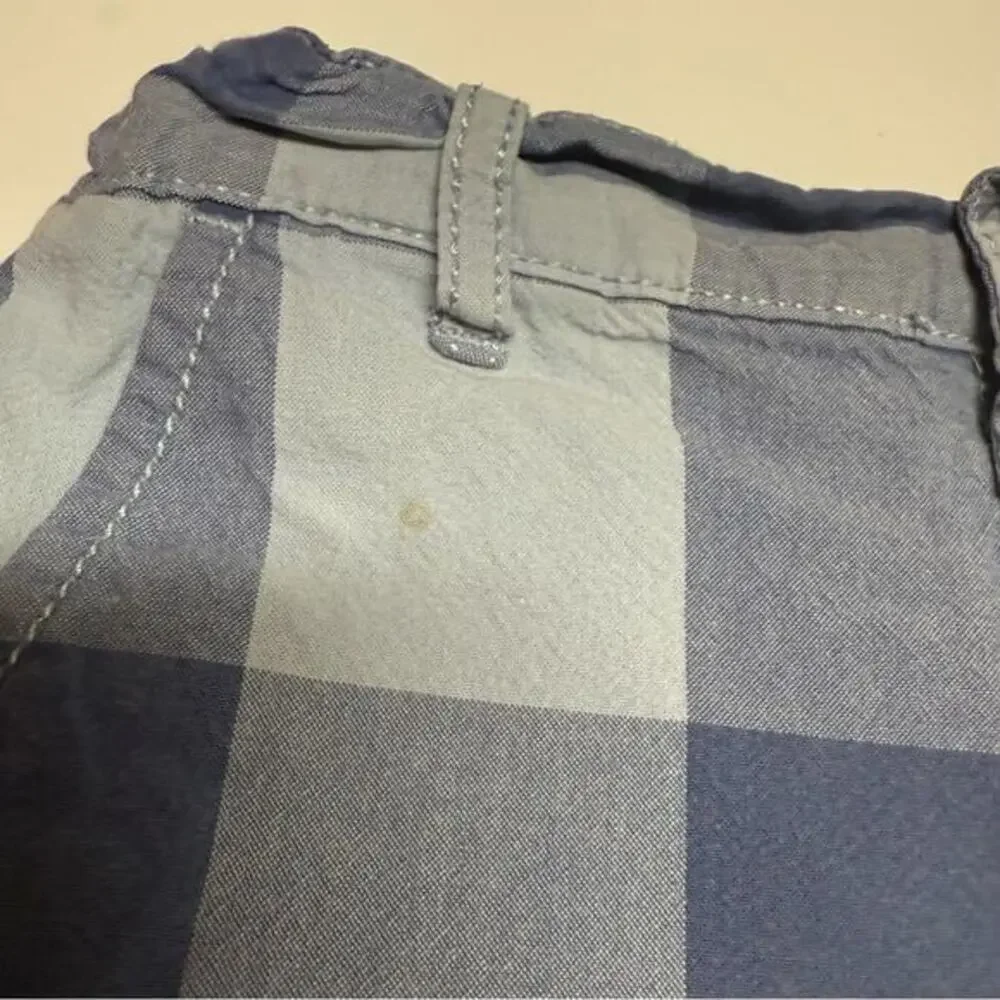 The Children's Place Blue Checked Summer‎ Shorts Sz 7